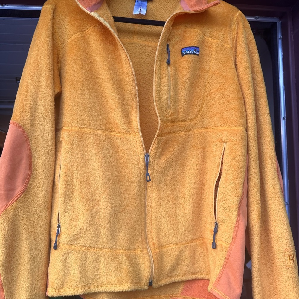 Patagonia Vibrant Orange Fleece Pullover